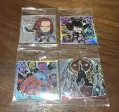 ワンピース ウエハースシール 4枚セット