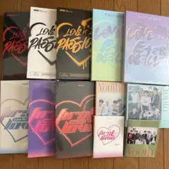 WEi 4集＆5集＆6集＆Youth 新品未開封アルバム 12枚セット