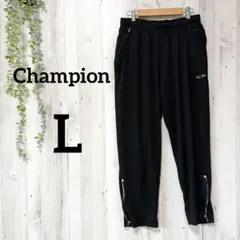 美品✨ チャンピオン Duo Dry ブラック ジャージパンツ L