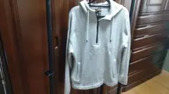 GLOBAL WORK フリースパーカー グレー Lサイズのサムネイル