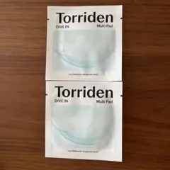 Torriden トリデン ダイブイン マルチパッド 2枚×2