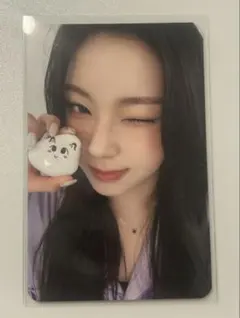 NMIXX makestar ペットロックver 特典トレカ キュジン