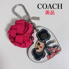 【大人気】COACHコーチ★キーホルダー★バッグチャーム★ポピーちゃんpoppy