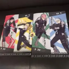 怪獣8号　くら寿司　クリアファイル　２枚＋マグネット