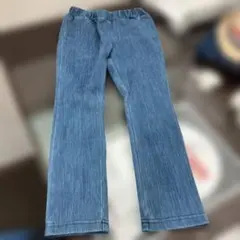 デニム ストレートパンツ 110