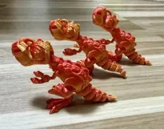 ３Dプリント　恐竜　3体セット