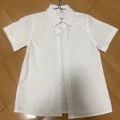 ホワイト 半袖シャツ　サイズ120