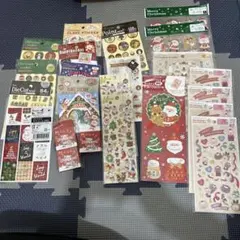 クリスマスシールステッカー　24点まとめ売り
