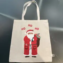 HO HO HO ラージサイズトートバッグ　クリスマスにぴったり！