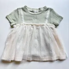 earth music & ecology　フリルTシャツ　90 女の子のサムネイル