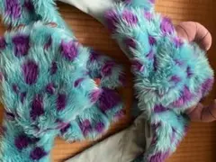 サリー　マフラーキャップ ディズニー サリー マフラーキャップ - メルカリ
