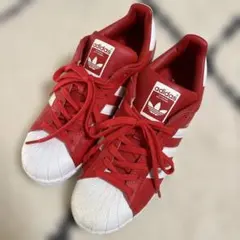 adidas Superstar レッド/ホワイト