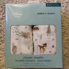 aden + anais Disney おくるみ 2枚セット