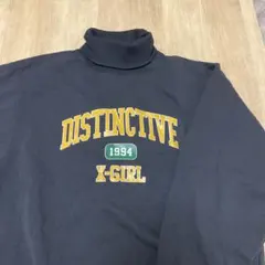 X-GIRL DISTINCTIVE 1994 トレーナー S グレー