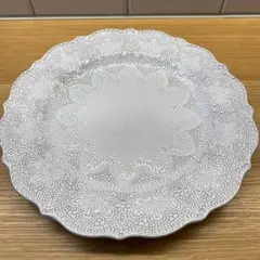 ブランディボワール BLANC D'IVOIRE ディナープレート　27㎝