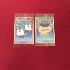 ちいかわウエハース プラカード2枚セット 栗まんじゅう人魚