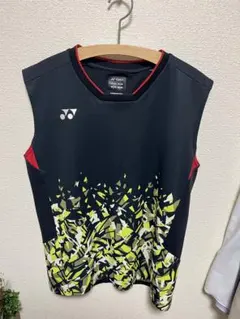 ヨネックス　ユニフォーム　日本代表　ノースリーブ　バドミントン　桃田賢斗　L