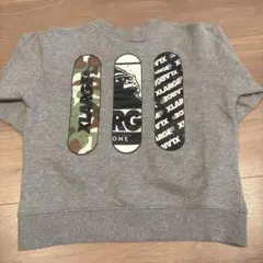 【XLARGE 】グレー トレーナー