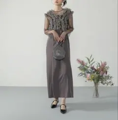 ユ*ー様 デコラチュールブラウス フリル チュール ベスト ジレ ピンク ユ*ー様 デコラチュールブラウス フリル チュール ベスト ジレ ピンク