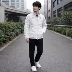 キャロウェイ 中綿ジャケット ダブルジップ プリント LL ゴルフ レジャー