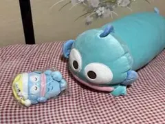 サンリオ ハンギョドン 抱き枕 寝そべり マスコット ぬいぐるみ 一番くじ