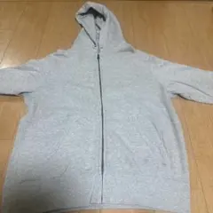 UNIQLO グレー フルジップ パーカーXL