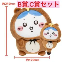 たぬきだもんくじ　ハチワレB賞C賞セット