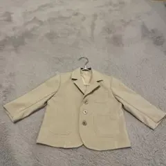 ベージュ ジャケットフォーマル服　入園式　サイズ80