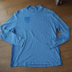 LeCoqSportif ルコック 長袖 ゴルフシャツ L 青 QG1019