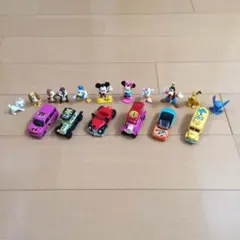 ディズニー トミカ レア 6台 フィギュア 11体 セット