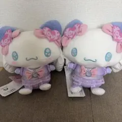 シナモロール　＝LOVE イコラブ　シナモン Lぬいぐるみ猫衣装　2体セットのサムネイル