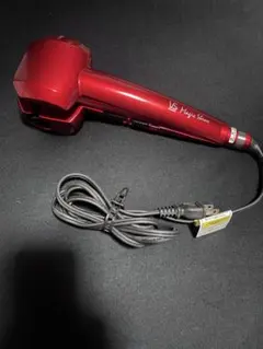 Magic Shine カールヘアアイロン レッド