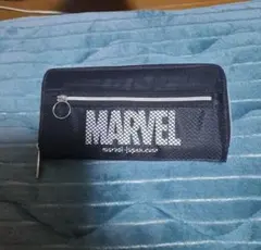 MARVEL ラウンドファスナー長財布 ブラックのサムネイル
