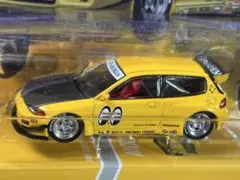 ポップレース 1/64 パンデム シビック EG6 ムーンアイズ