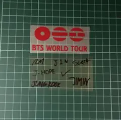 BTS アミボム ペンライト　ステッカー　シール