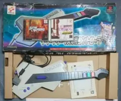 KONAMI製ギターフリークス専用コントローラ(ジャンク品 ) 専用ソフト２点