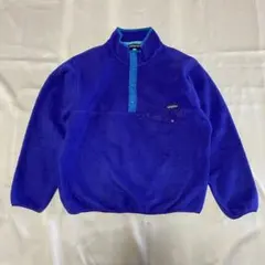 パタゴニア　希少　90s シンチラ　ハーフ　スナップT フリース　ジャケット