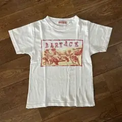 BARTACK ホワイト Tシャツ 130cm バータック キッズ 子供服
