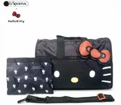 新品未使用 LeSportsac キティちゃん コラボ ボストンバッグ 2way 新品未使用 LeSportsac キティちゃん コラボ ボストンバッグ 2way
