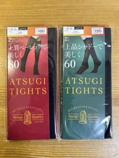 Atsugi タイツ 4枚 膝下丈