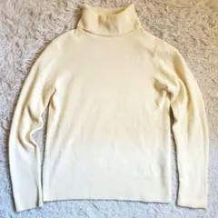 タートルネックカシミヤ