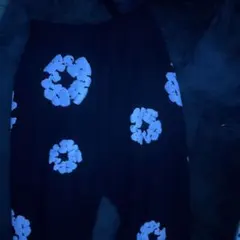 Denim Tears ブラック花柄パンツ
