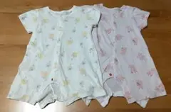 赤ちゃん本舗　サイズ80　半袖ロンパース