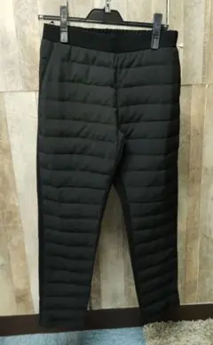 ☆早い者勝ち☆　noa-ge ダウンパンツ　ブラック　ＬＬサイズ