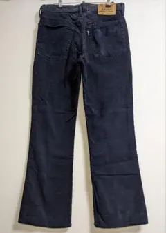 90s Levi's 517 ブーツカット コーディロイ 日本製 ネイビー