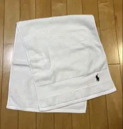 POLO Ralph Lauren ハンドタオル(フェイスタオル) 白