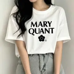 MARY QUANT 半袖Tシャツ ホワイト　タグなし
