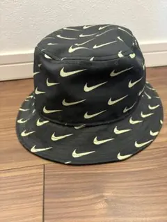 Nike ロゴパターン ハット バケットM/L