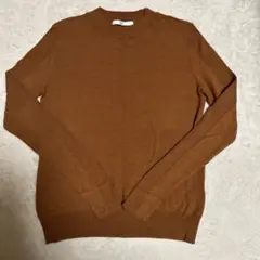SLY ブラウン 長袖ニットセーター