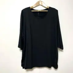 未使用 タグ付き Rafnaf ブラック Tシャツ 4L 大きいサイズ